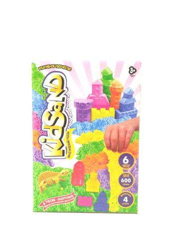 Кінетичний пісок Danko Toys KidSand з формочками, 600 г рус KS-04-09