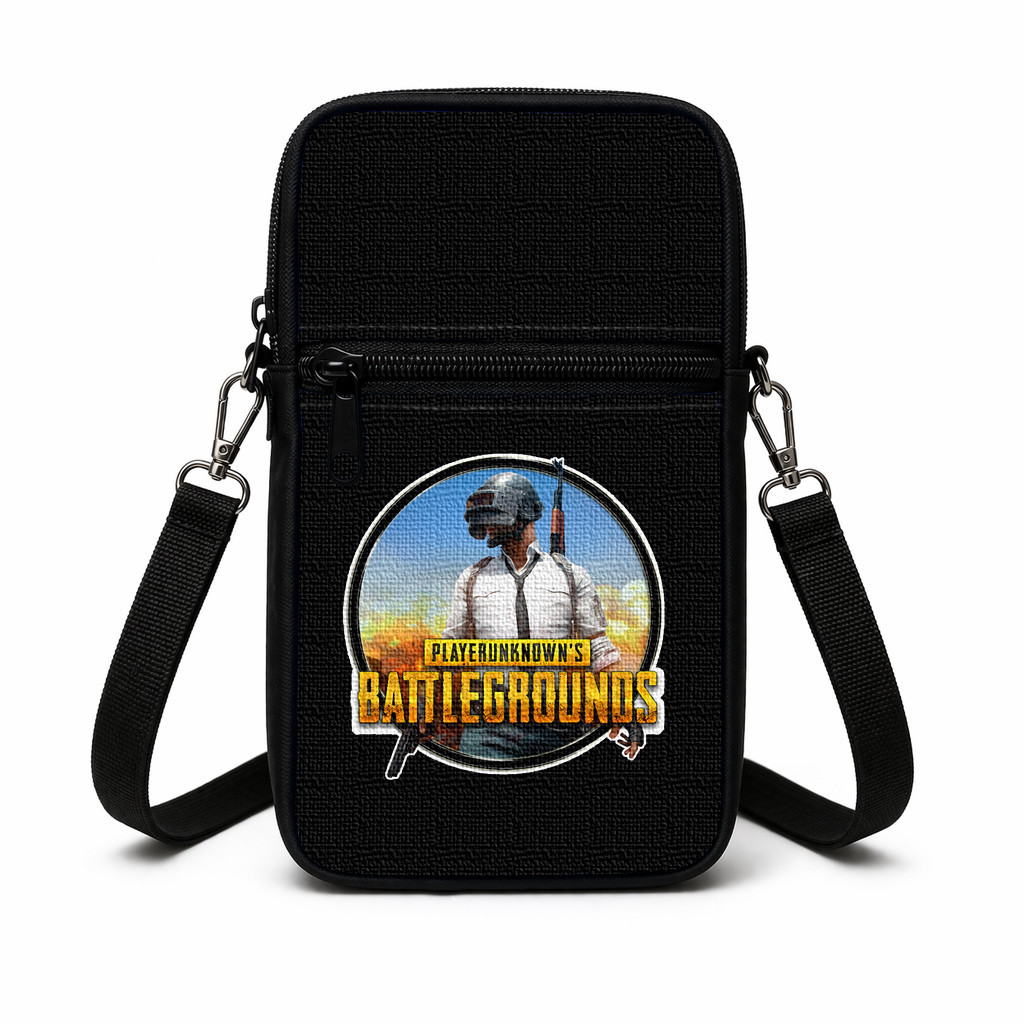 Дитяча сумка через плече з принтом PUBG 19×10×5 см