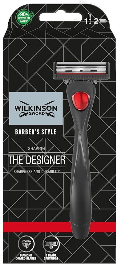 Станок для бритья + кассеты Wilkinson Sword Barber's Style The Designer