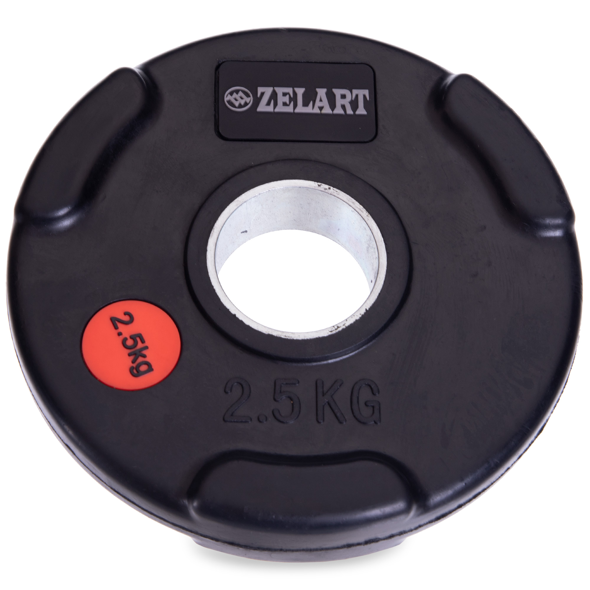 Млинці (диски) гумові Zelart TA-5160-2_5 2,5кг Чорний