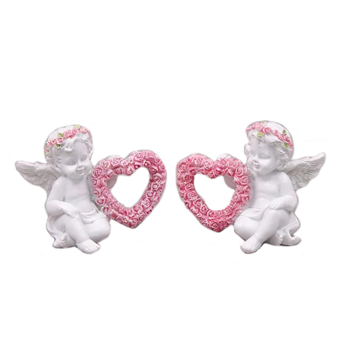 Фигурка Ангел с сердцем (2шт.) Flora 26296(MR08674)