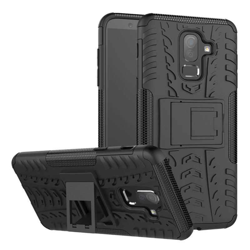 Чохол Armor Case для Samsung J810 Galaxy J8 2018 Чорний (hub_RNRu39591)