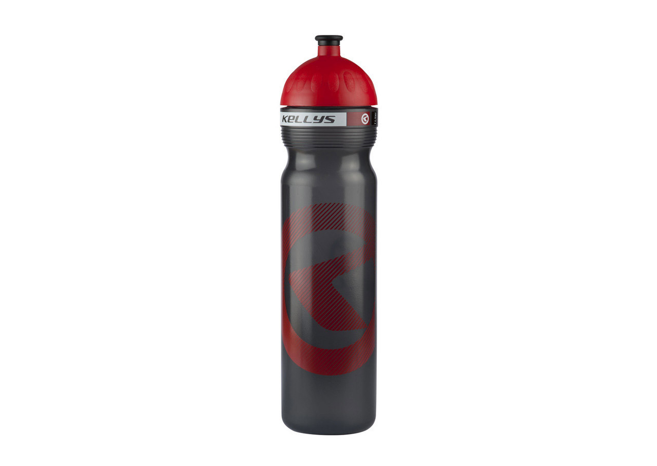 Фляга Kellys KALAHARI 1000 мл Grey/red