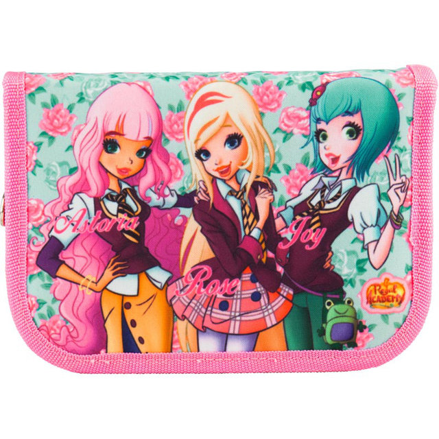 Пенал розкладний-книжка ТМ Kite Regal Academy Бірюзовий (100237TO)