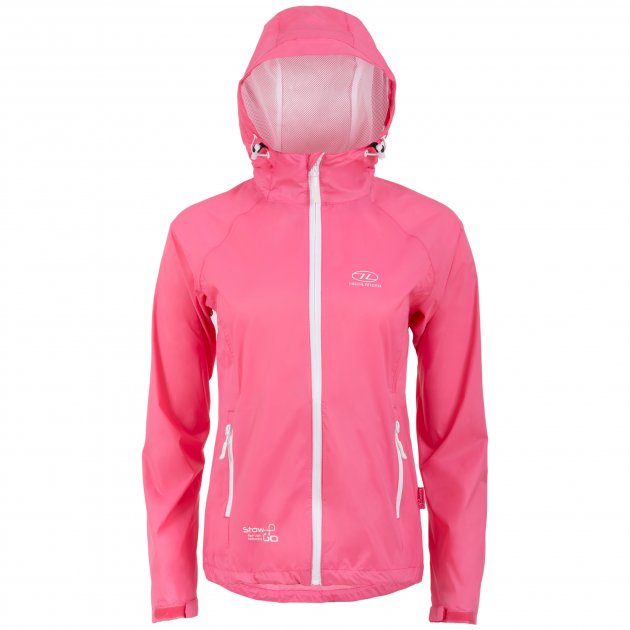 Куртка Highlander Stow & Go Pack Away Rain Jacket 6000 mm Pink S (1073-928373)