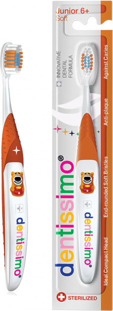 Зубна щітка Dentissimo Junior (з 6 років), м'яка (MM00364)