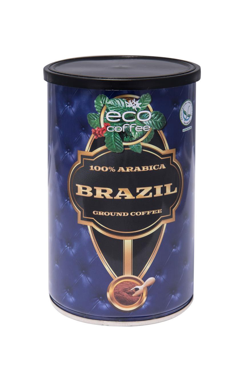 Кава мелена Jamero обжарена Арабіка Бразилія банку 250 г (10000148)