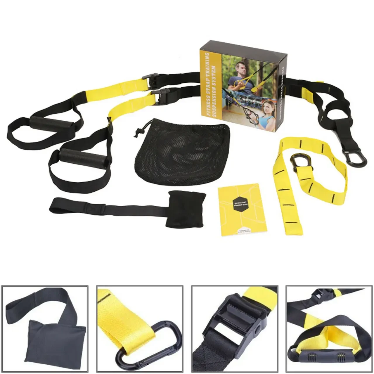 Петли для функционального тренинга RIAS Fitness Strap Training Suspension System (3_02991)