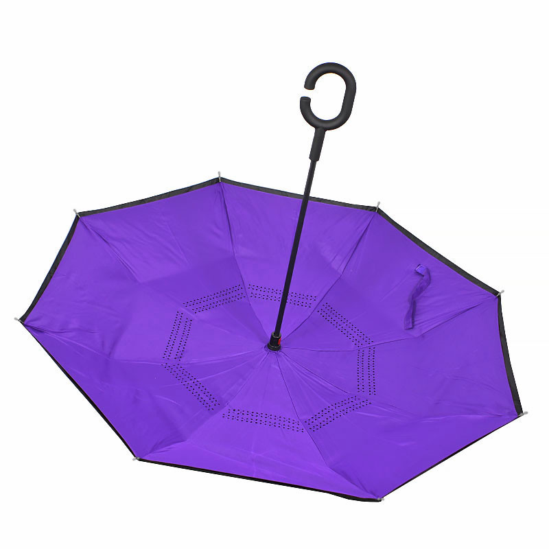 Умный зонт наоборот Up-Brella Фиолетовый (2907-13269)