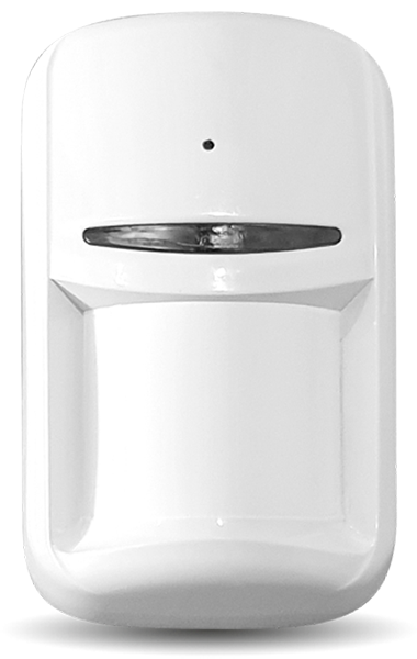 Беспроводной комбинированный датчик движения MAKS PIR Combi VB white