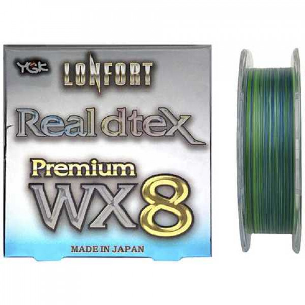 Шнур YGK Lonfort Real DTex X8 150m #0.4/12lb (1013-5545.00.50)