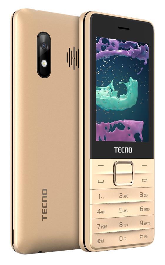 Мобильный телефон Tecno T454 Dual Sim Champagne Gold (4895180745980)