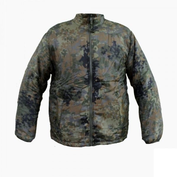 Термо-куртка Mil-TEC двостороння Flecktarn/Olive Зелений (17810817)