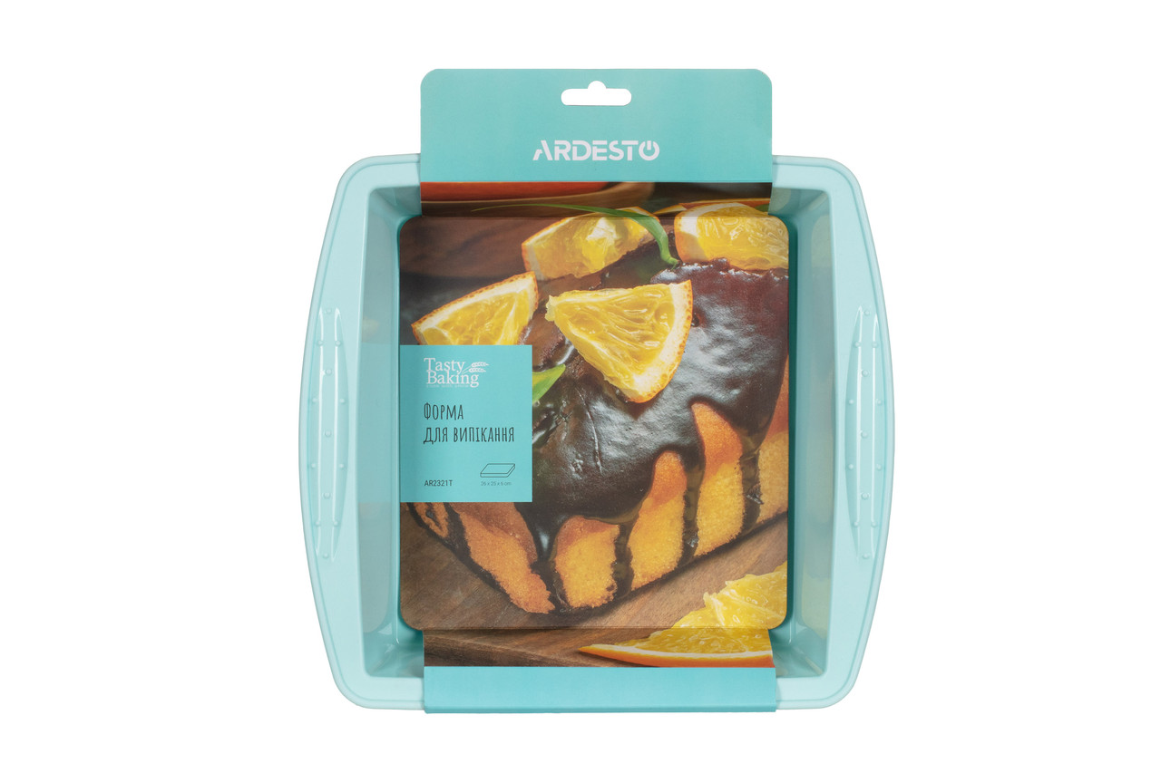 Форма для выпечки бисквита Ardesto Tasty Baking 26х25х6 см Вlue