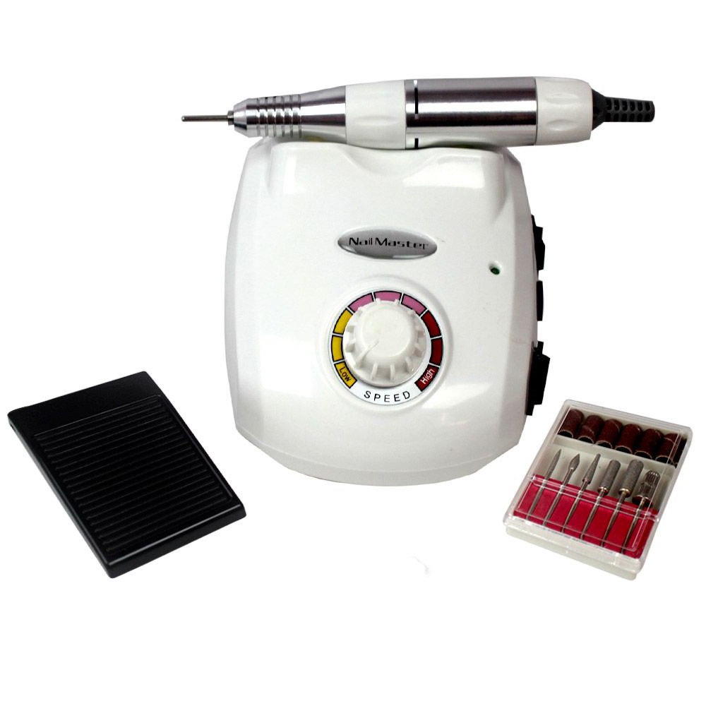 Фрезер для манікюру та педикюру Beauty Nail Master DM-502 Білий