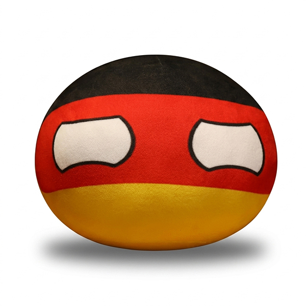 Брелок Countryballs Німеччина 10 см — м'яка плюшева іграшка Bioworld