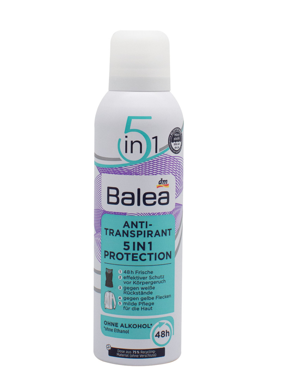 Дезодорант-антиперспирант Balea 5в1 Protection 200 мл