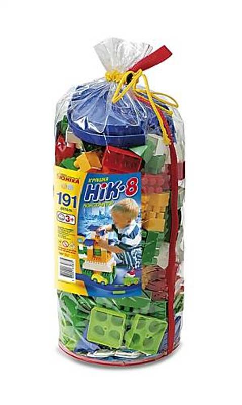 Конструктор НІК-8 Юніка 191 деталь (01517R)