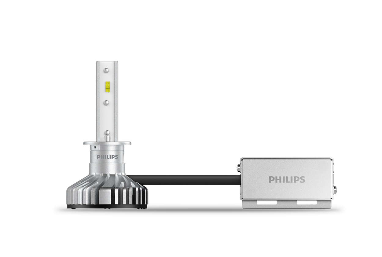 Комплект діодних ламп PHILIPS 11258XUX2 H1 X-tremeUltinon +200% 5800K
