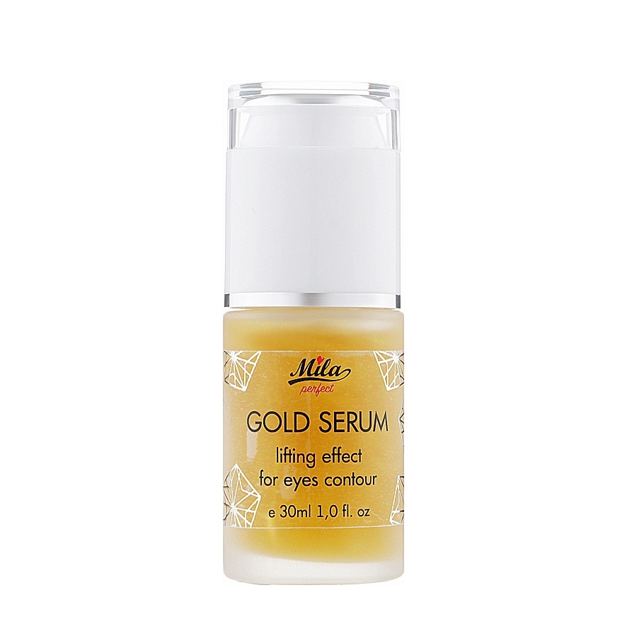 Ліфтингова сироватка навколо очей та обличчя Золота Mila Serum Gold Lifting perfect 30 мл (3702263002155)