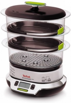Пароварка Tefal VS 400332 Чорний / Нержавіюча сталь (F00117565)