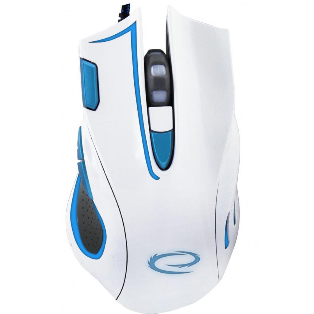 Миша Esperanza MX401 Hawk White-Blue EGM401WB (F00140417)