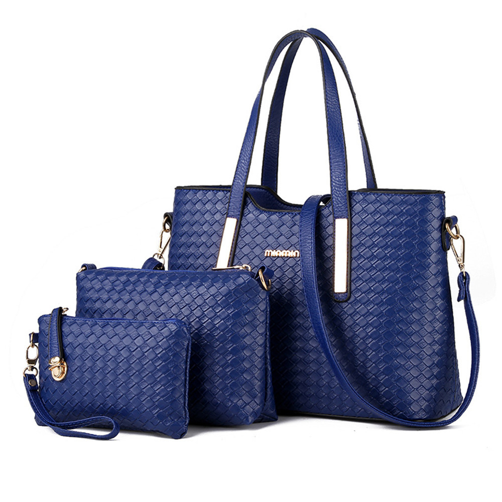 Набор женских сумок AL-6887-50 Синий 3 шт