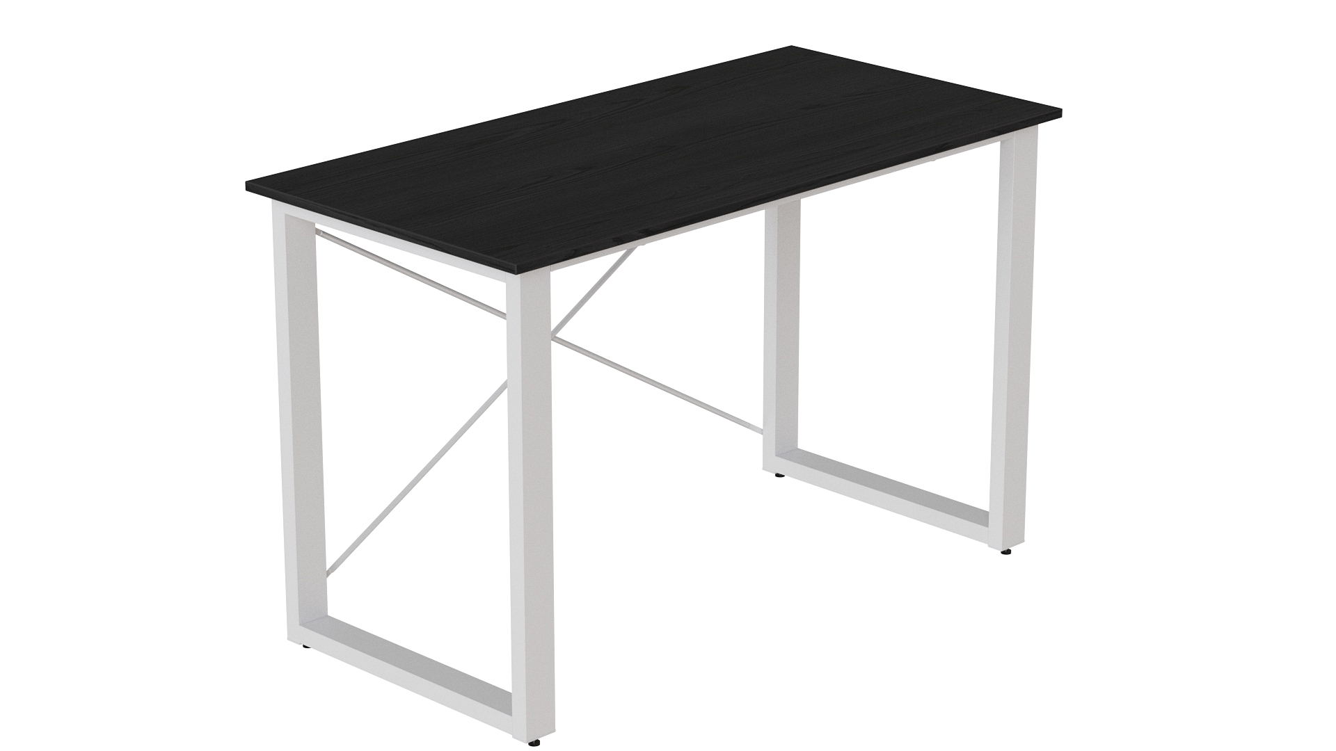 Письмовий стіл Ferrum-decor Драйв 750x1400x700 Білий метал ДСП Сосна Кембра 16 мм (DRA122)
