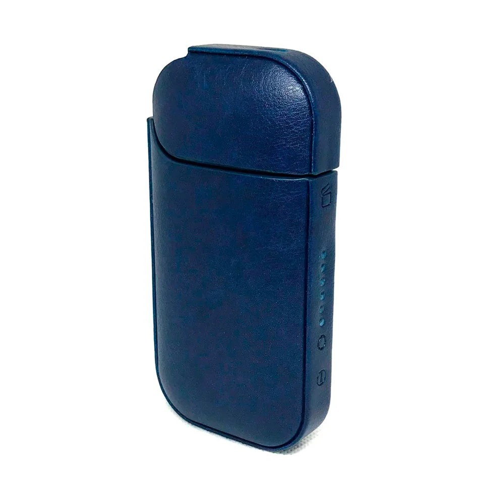 Чохол Smokefree для IQOS 2.4 Plus PU Leather Case Синій (arbc5894)