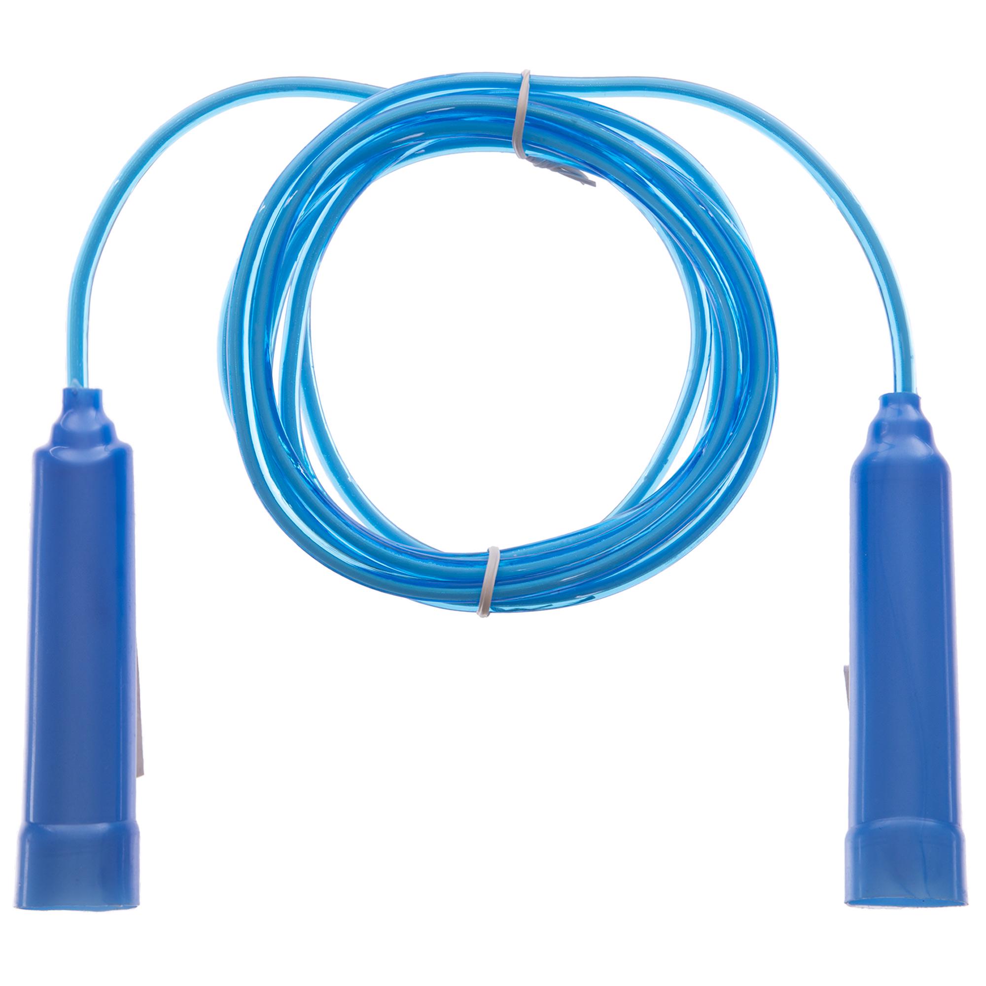 Скакалка детская с PVC жгутом SP-Sport FI-4904 l-2,6 м d-4,5 мм Синий (SK000761)