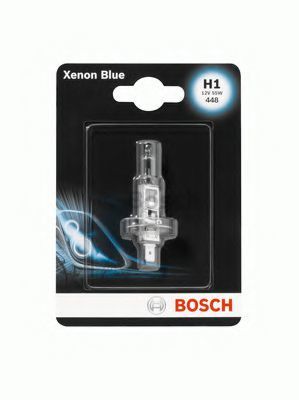 Автолампа BOSCH Xenon Blue H1 55W 12V P14,5s (1987301011) 1шт./блістер