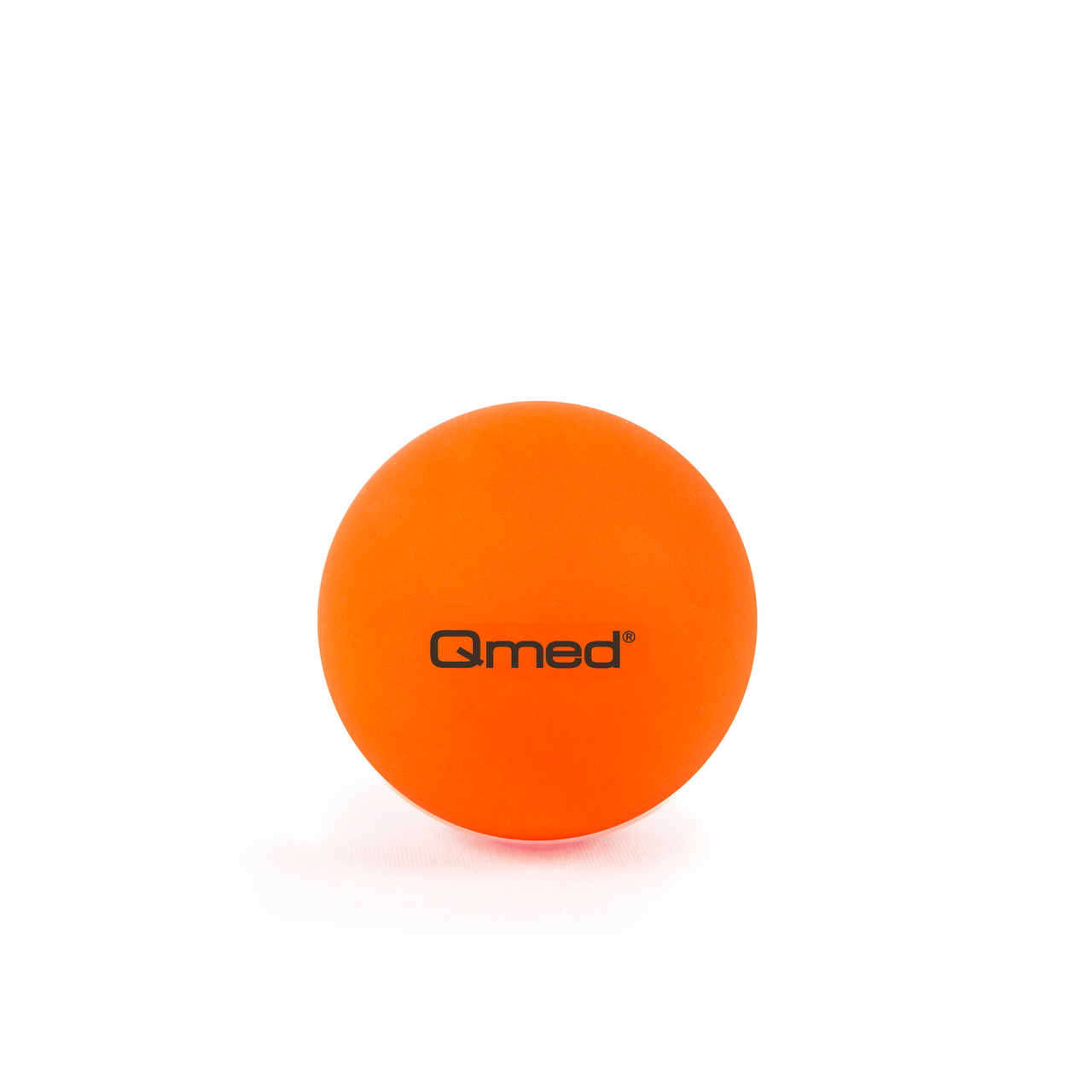 Масажний м'яч Qmed Lacrosse Ball оранжевий 6 см