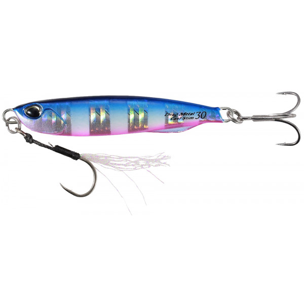 Пилькер DUO Drag Metal Cast Slim 82mm 60.0g Синий/Розовый (1013-34.37.89)