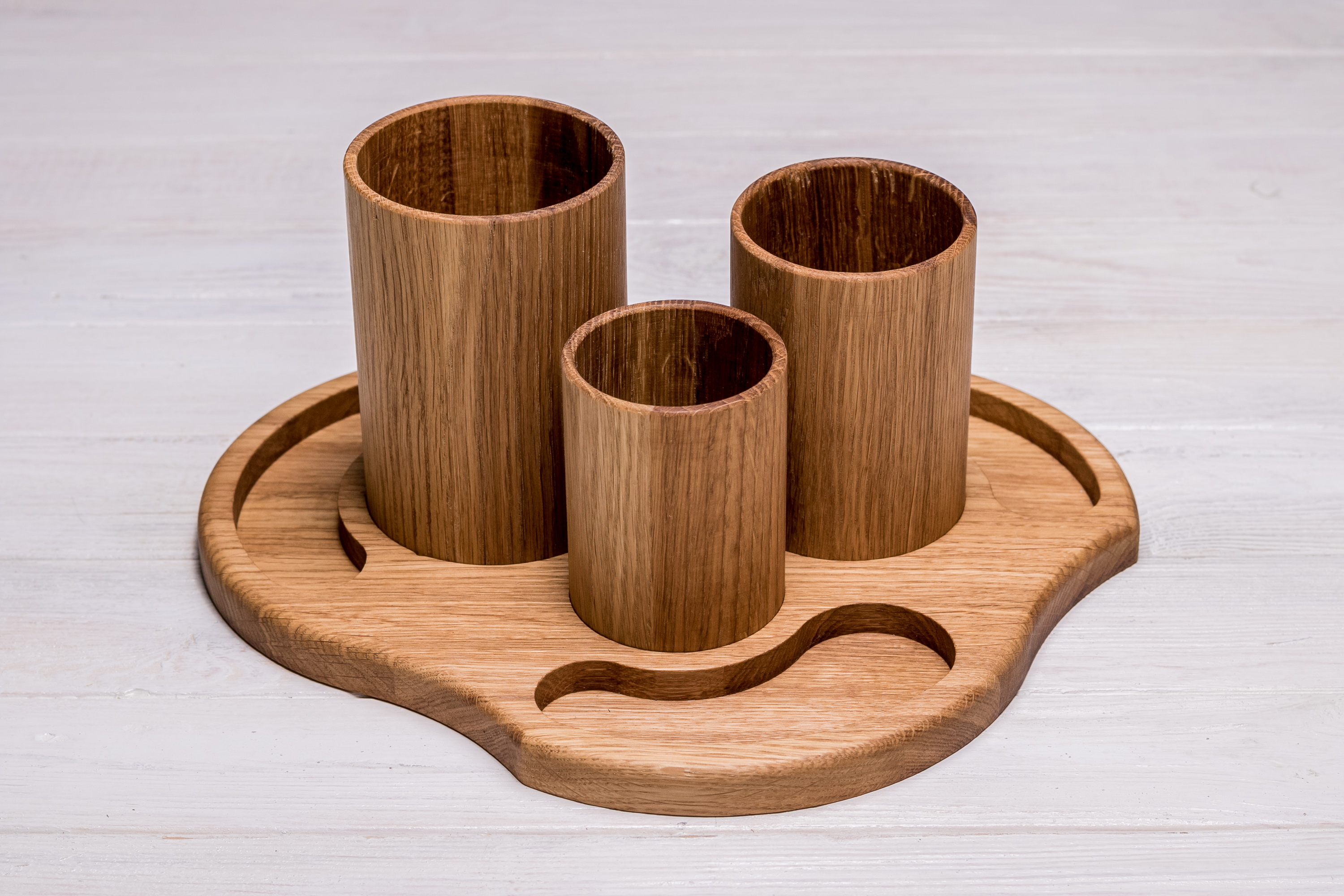 Подставка для канцелярии ecoWalnut 320х250х150 мм