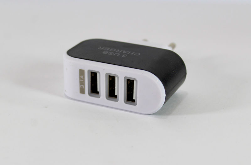 Адаптер на 3 USB White-black (hub_np2_0593)