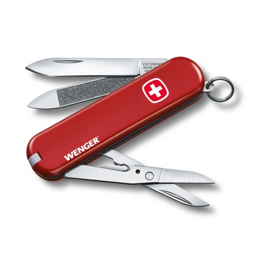 Швейцарский нож Victorinox Wenger 65 мм 7 функций Красный (0.6423.91)