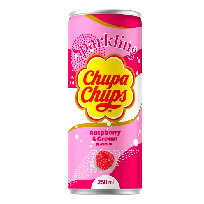 Напиток Chupa Chups Raspberry & Cream 250 мл (20073)