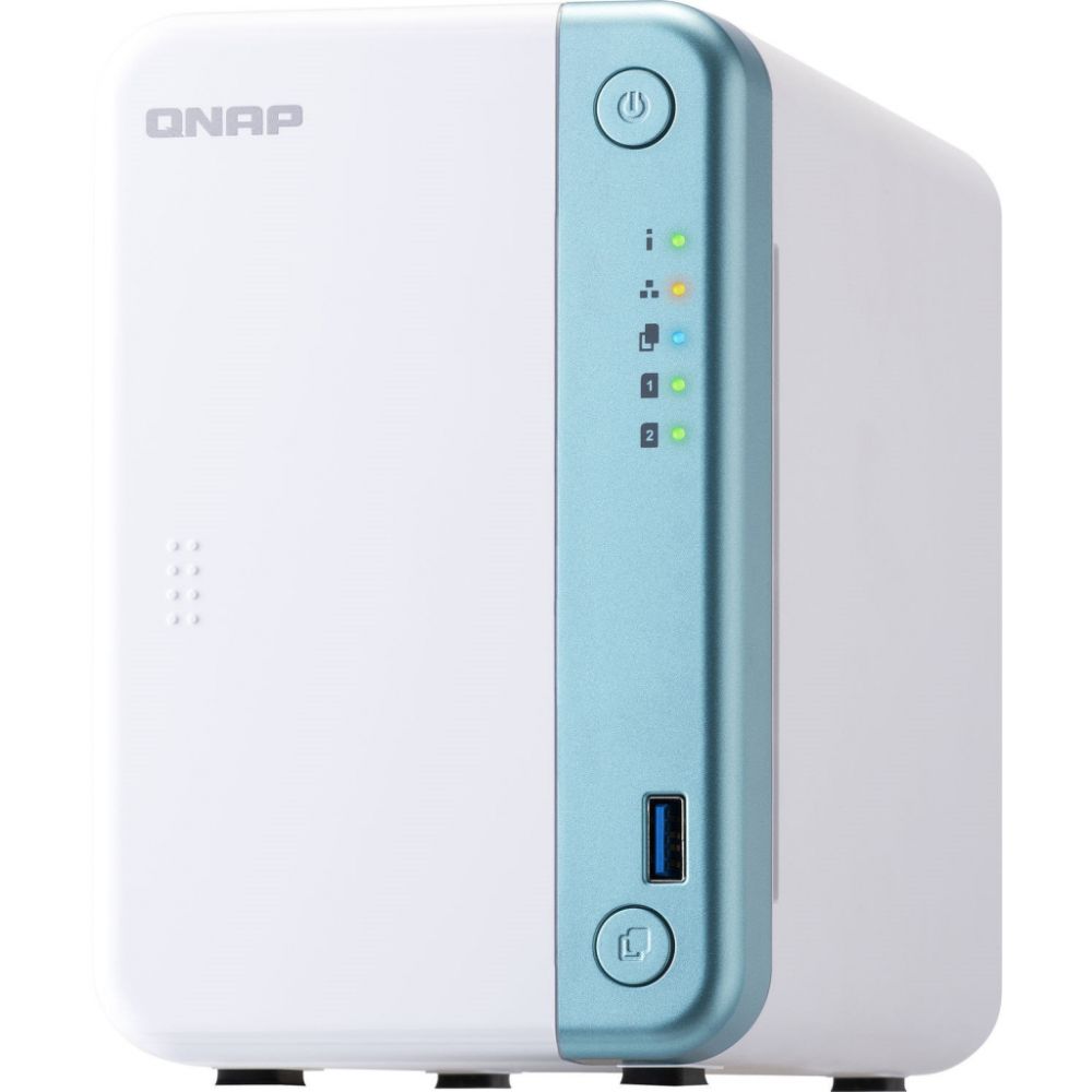 Система зберігання даних QNAP TS-251D-4G з 2 відсіками для дисків 4GB RAM настільне виконання