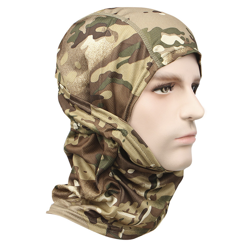 Тактическая балаклава Lesko 001 One Size Camouflage 12877-83117