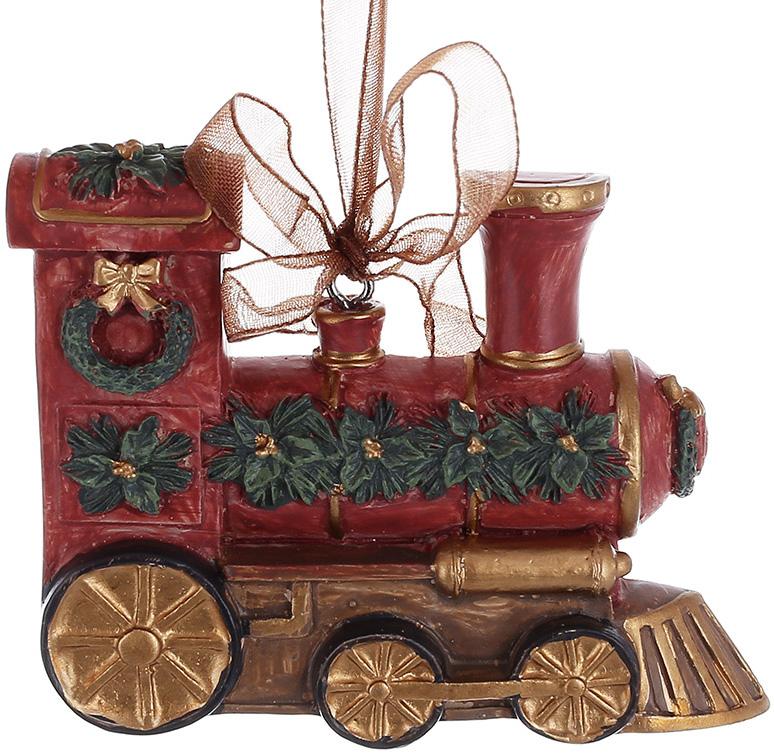 Елочные игрушки набор BonaDi Engine 7,5х6 см Разноцветный 12 шт DP232290