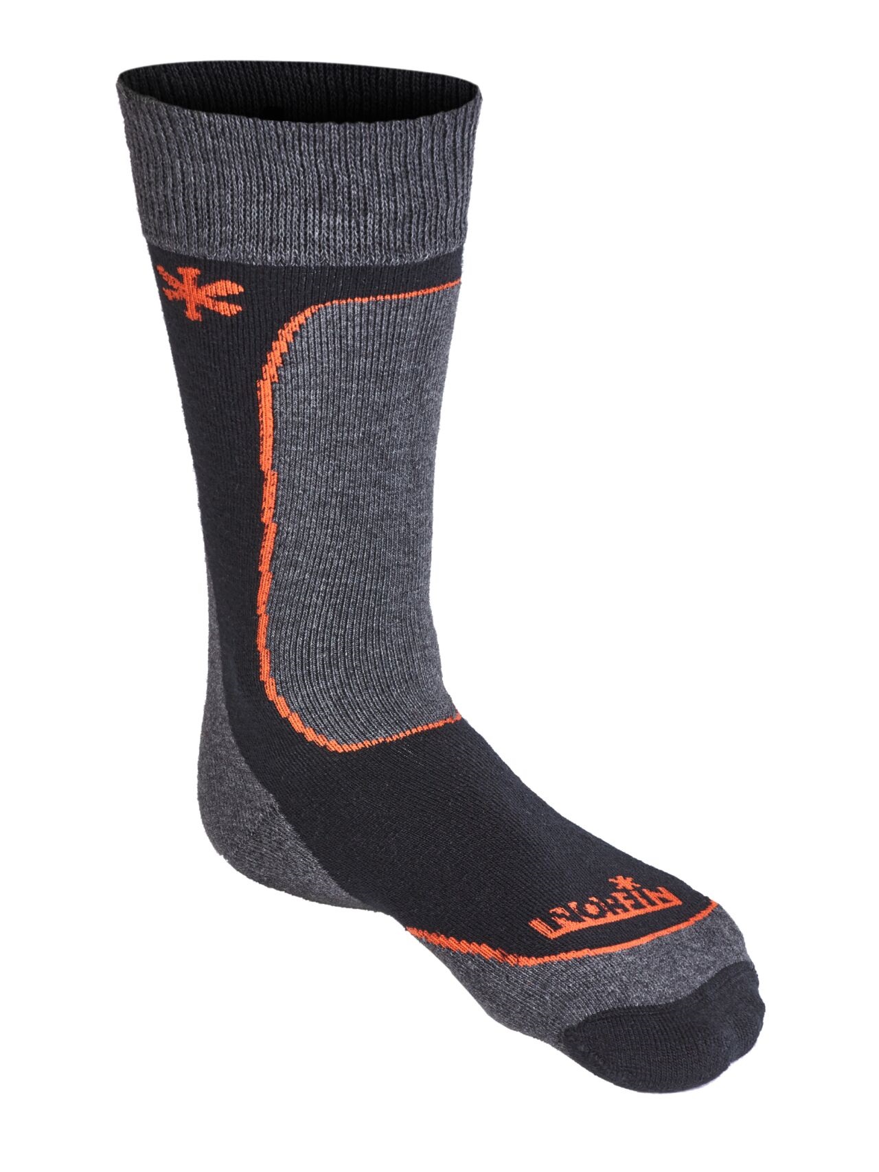 Носки Norfin T3M NORDIC MERINO MIDWEIGHT 45-47 Черно-серый 303901-04XL