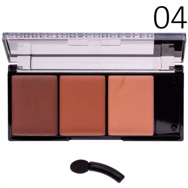 Палетка для корекції Meis Corector and Concealer тон 4 (hub_Gcet72908)