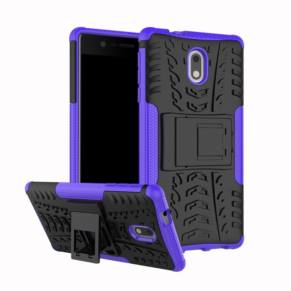 Чехол Armor Case для Nokia 3 Фиолетовый (hub_cxhA85223)