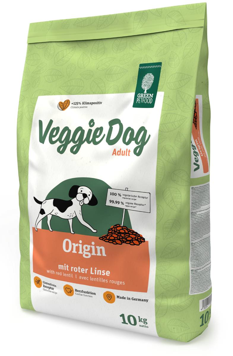 Вегетарианский корм для собак Green Petfood VeggieDog Origin 10 кг