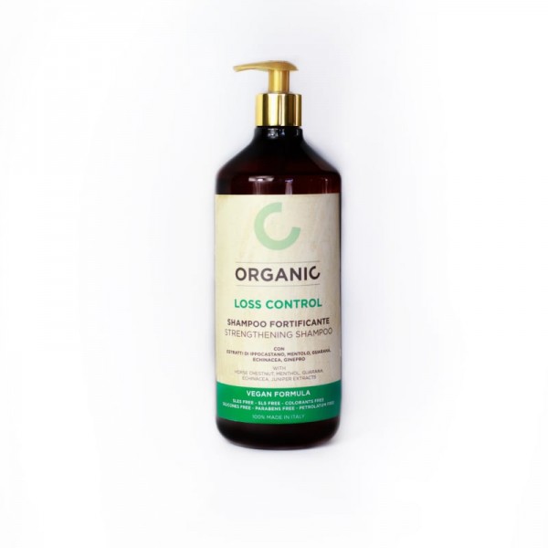 Органический шампунь от выпадения волос укрепляющий Punti di Vista Organic Strengthening Shampoo Vegan Formula 1000 мл