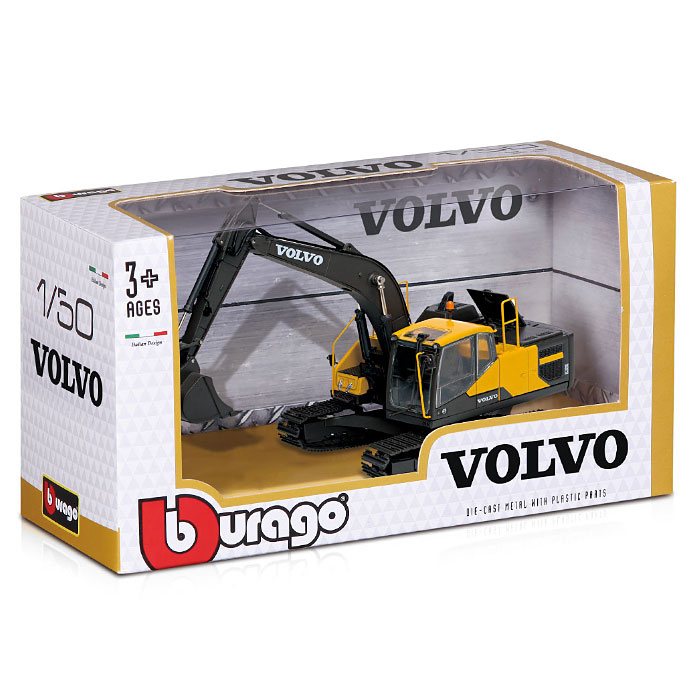 Модель серии Bburago Construction Экскаватор Volvo Ec220E Yellow OL32841