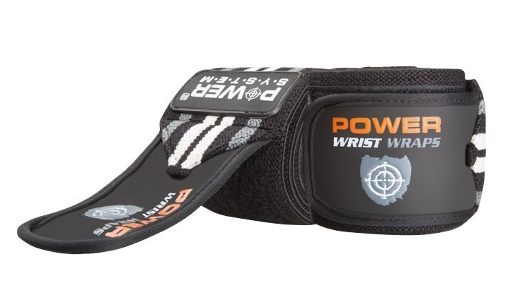 Кистові бинти Power System Wrist Wraps PS-3500 Black-Grey