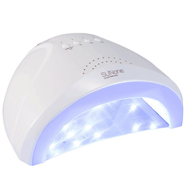 Лампа для манікюру та педикюру SunOne 48 Вт LED UV Білий (719401307)