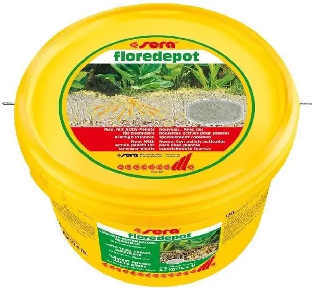 Субстрат под основной грунт для растений Sera floredepot 4,7 кг (4001942033800)