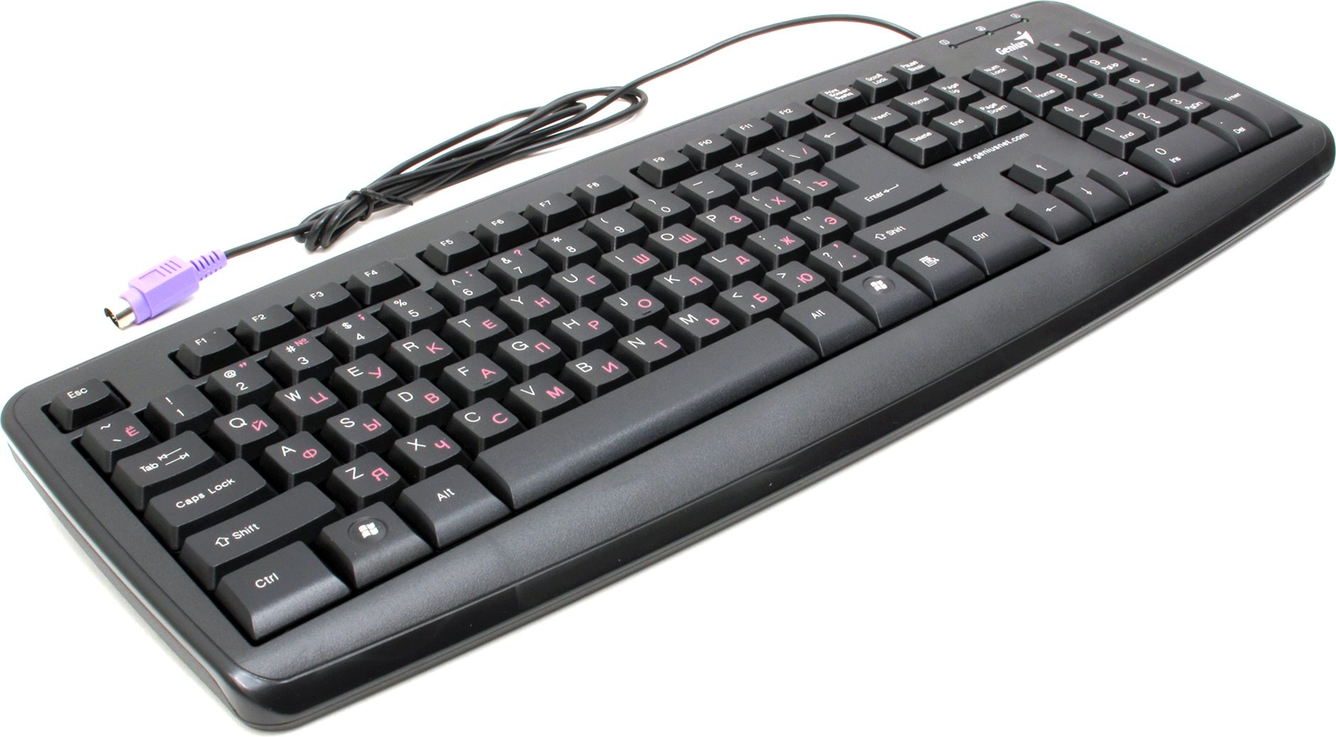 Клавіатура провідна Genius KB-110 PS/2 31300689104 (F00146562)